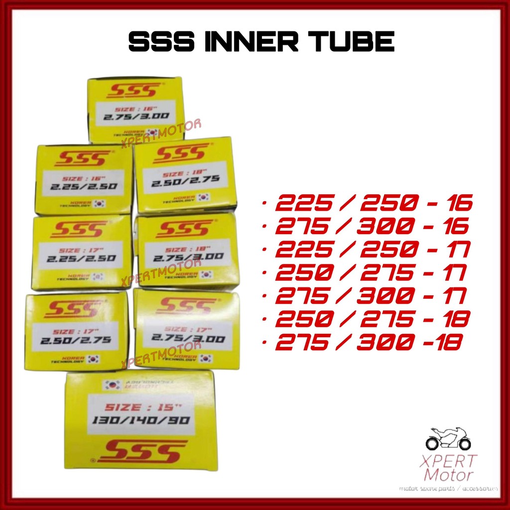 หลอด เอสเอส 225/250-14 275/300-14 225/250-17 250/275-17 275/300-17 225/250-16 275/300-16 250/275-18 