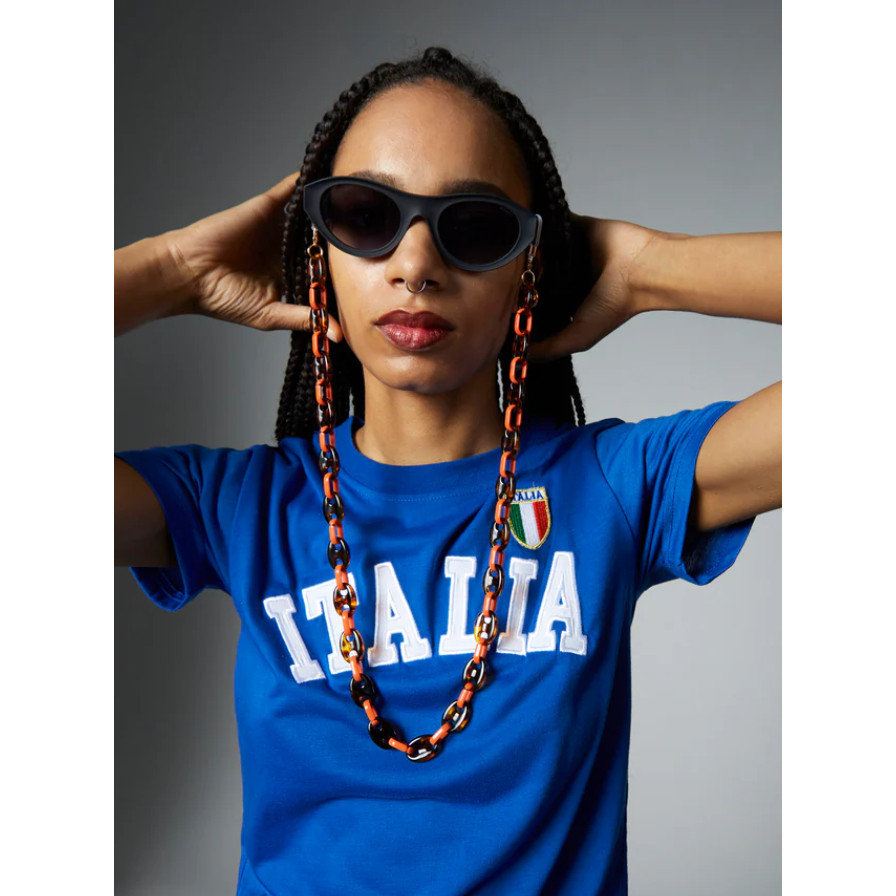 KOMONO Celeste Moss แว่นกันแดดทรงวงรี สีเขียว