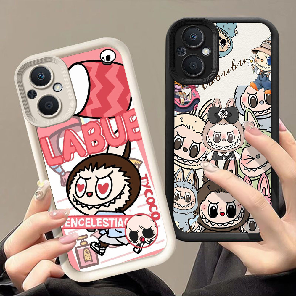 เคสสําหรับ OPPO Reno Find 8 7Z 7 X5 8Z Lite 5F 5G Q-12 Labubu