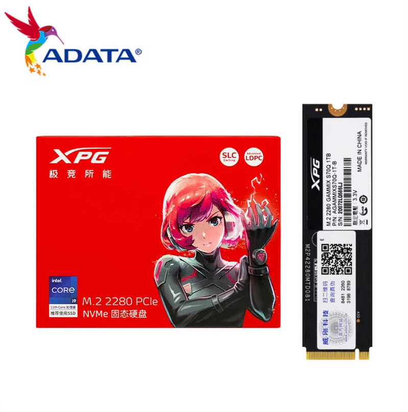 xpg ssd 0 adata 1tb adata xpg GAMMIX S70Q SSD ภายใน SSD 1tb 2TB ต้นฉบับพีซี Gen4x