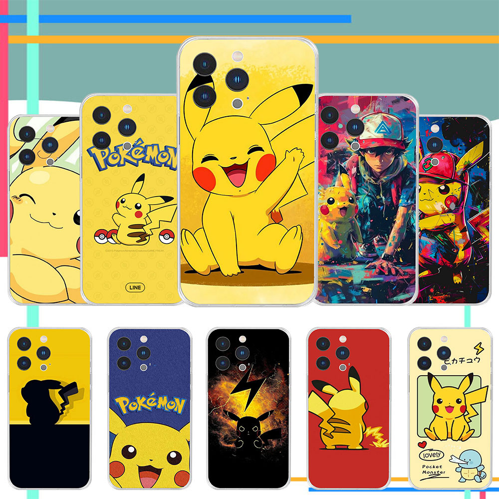 การป้องกันการล่มสลาย Samsung A01 EU A02 M02 A02S A03S A51 A11 A8 A9 2018 A70 A71 A72 3O3S Pikachu เค