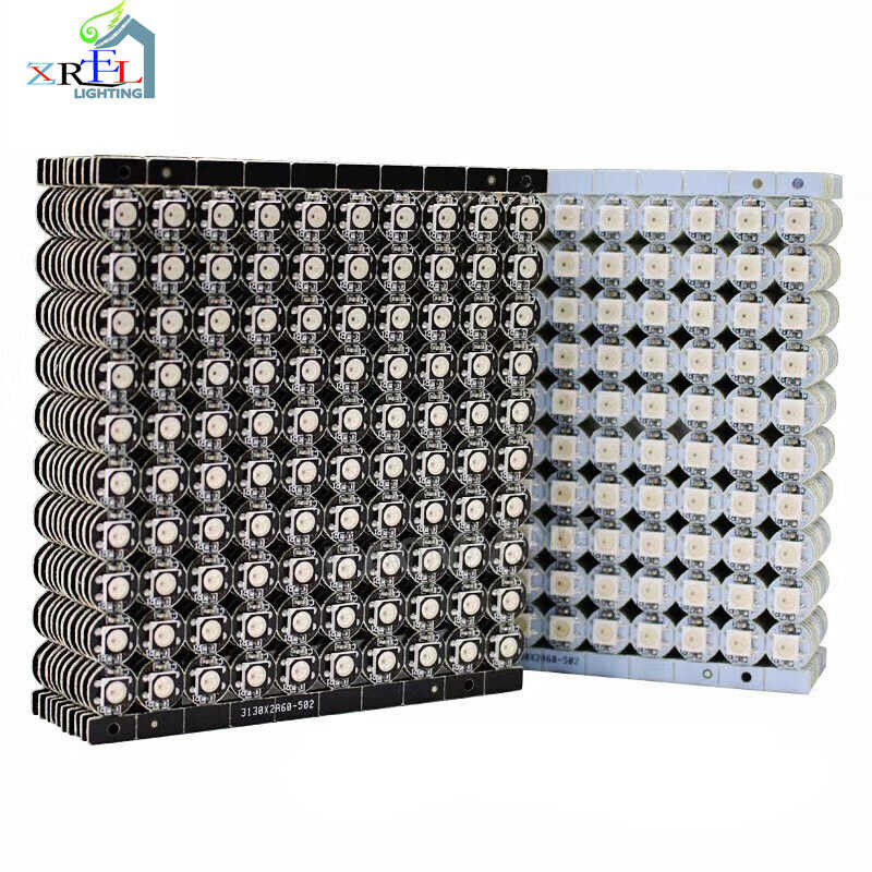 4-Pin 🍀 Ws2812b LED Chip & Heatsink 5V 5050 RGB Ws2812 Ws2811 IC Pixels Modules Individually A