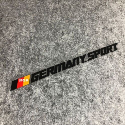 สติ๊กเกอร์ติดรถเยอรมันผลิตในเยอรมนี BMW Volkswagen Audi Benz Dedicated Low-Key Simple Modified Waterproof Stickers