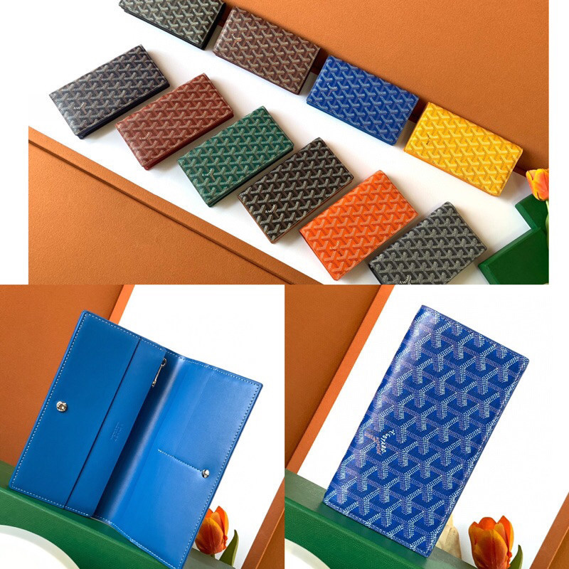 Pre order ราคา3900 Goyard โกยาร์ด RICHELIEU 8505 กระเป๋าสตางค์ size19X2X10.5cm