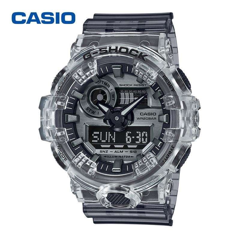 ในสต็อก ใหม่ Original G-Shock นาฬิกาข้อมือ Ice Tough Series GA-700SK-1A 400SK-1A4 1A9 ผู้ชายผู้หญิงก