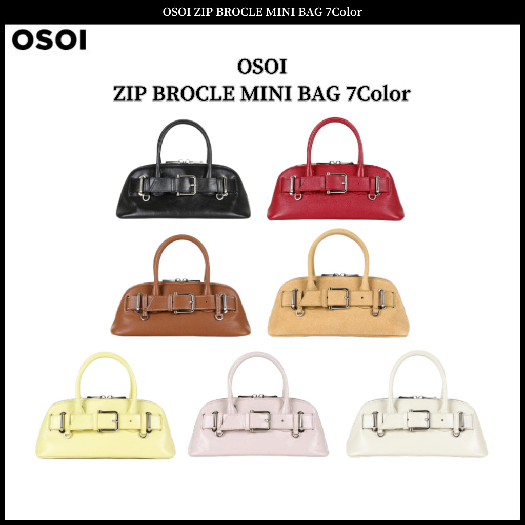 ♞,♘Osoi ZIP BROCLE MINI BAG 7สี FVB