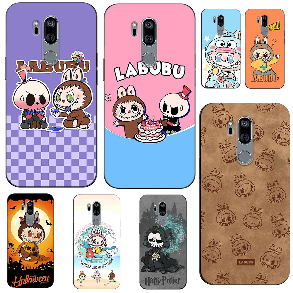 เคสค Lg G7 Thinq Tpu Case เคสโทรศัพท์ Labubu The Monsters ลาบูบูเหล่าสัตว์ประหลาด Tycocoไทโคโค่ Harry Potterฮาโลวีนแพนด้าสีชมพูสีดำสีเหลืองสีแดง สีน้ำตาล @1010