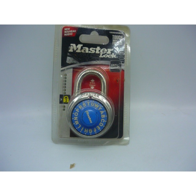 ในสต็อก Master lock Alphabet Combine lock ใหม่ 48mm