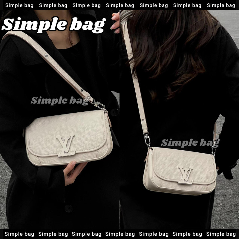 หลุยส์วิตตองLouis Vuitton Buci Shoulder bag LV กระเป๋า กระเป๋าสะพายเดี่ยว #Simple bag