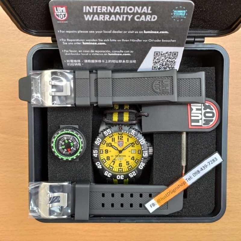 Luminox 3955 set. UVP Scott Cassell ของแท้ ของใหม่ มือ1 (3050 Series)