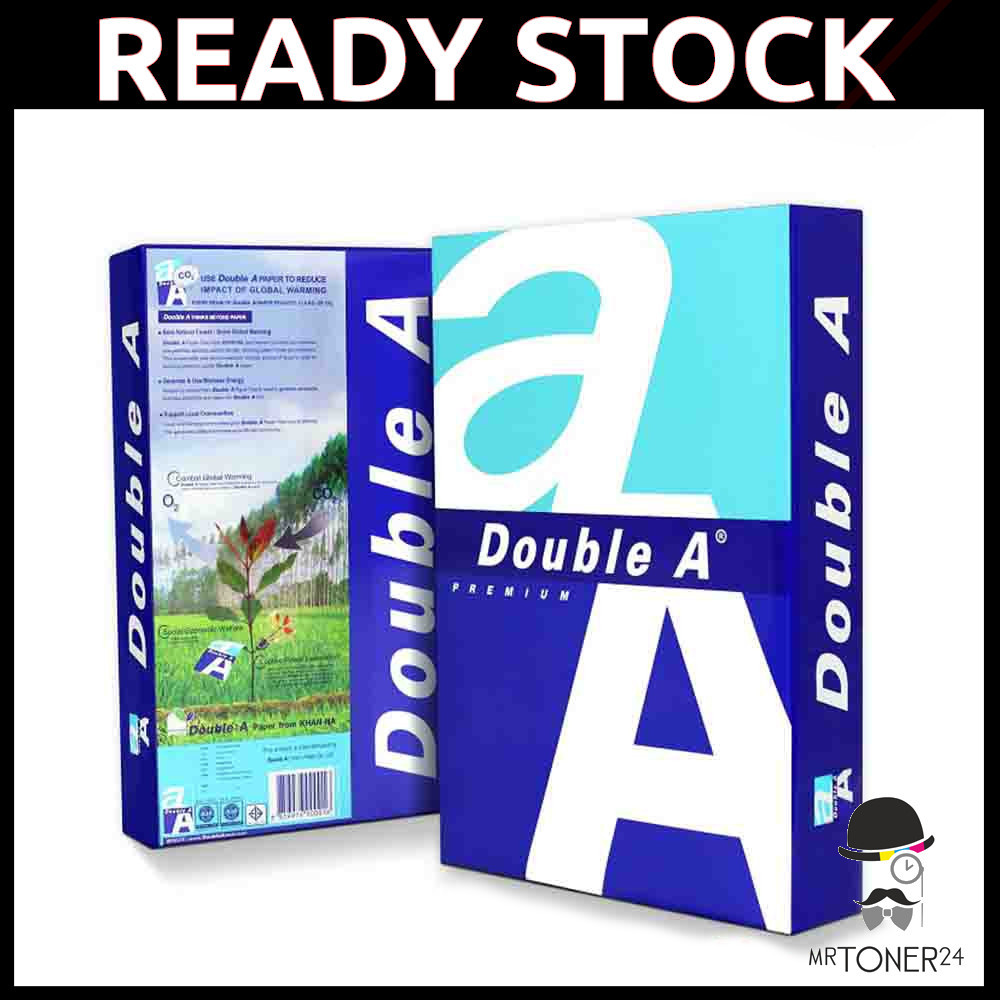AA Double A A4 Paper DoubleA 500 sheets (80GSM)