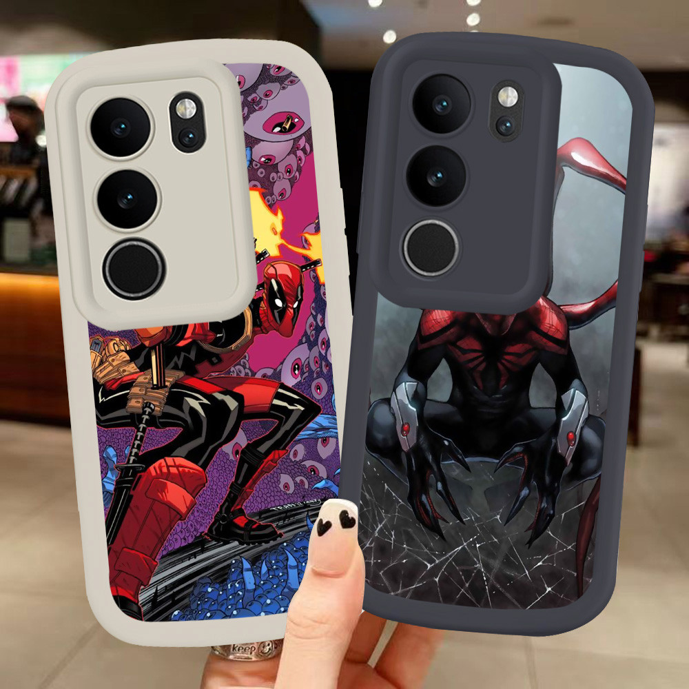 Z-26 Spider Man Soft Case สําหรับ VIVO V30 T3 Y200e V29E Y200 V29 Lite Pro 5G