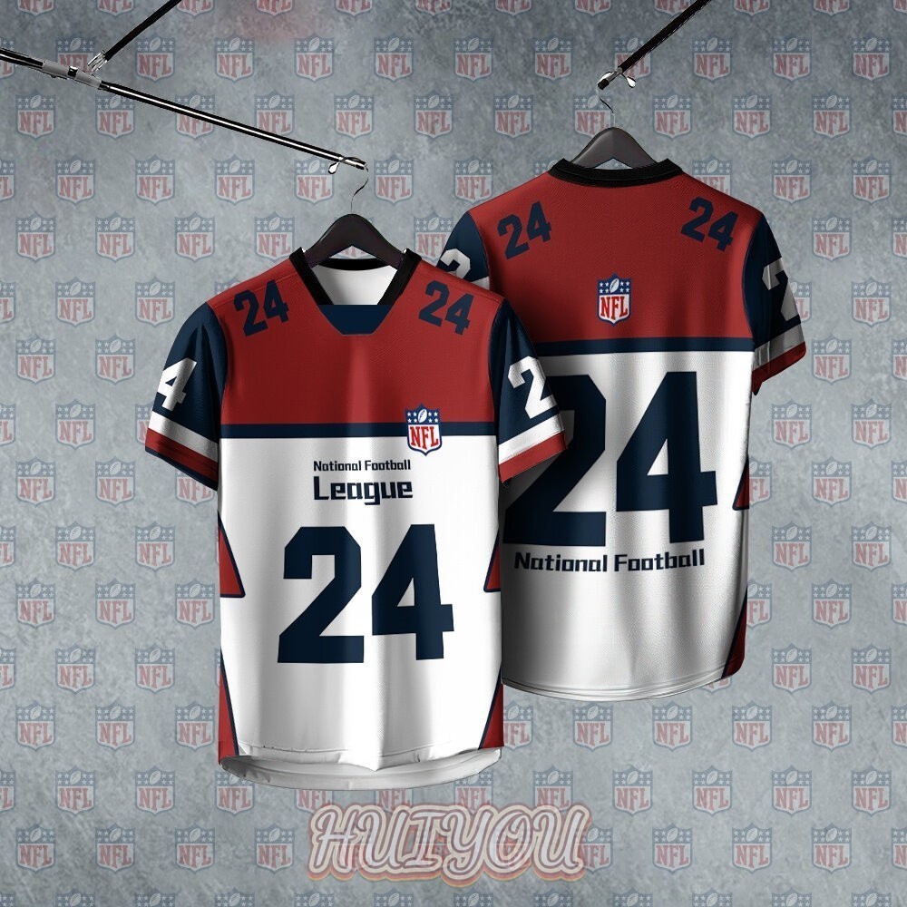 (ชื่อที่กําหนดเองและหมายเลข) NFL JERSEY NFL INFINATE 2025 Choi Baju Tshirt Lelaki Viral Custom Jerse