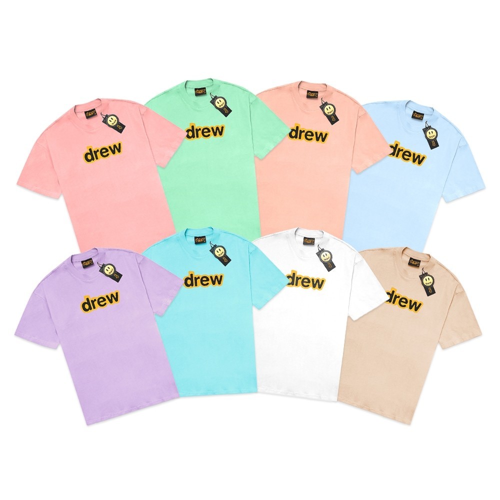 ♞เสื้อยืด Drew House Secret Pastel vgh XM