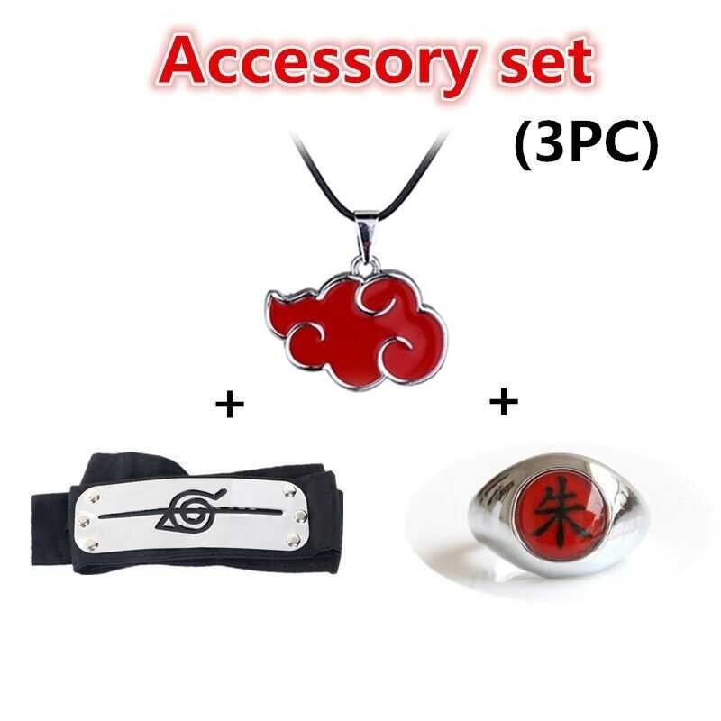 77】Anime 【Coser Naruto Akatsuki Uchiha Itachi Cosplay Costume Halloween Party Costumes Kid *