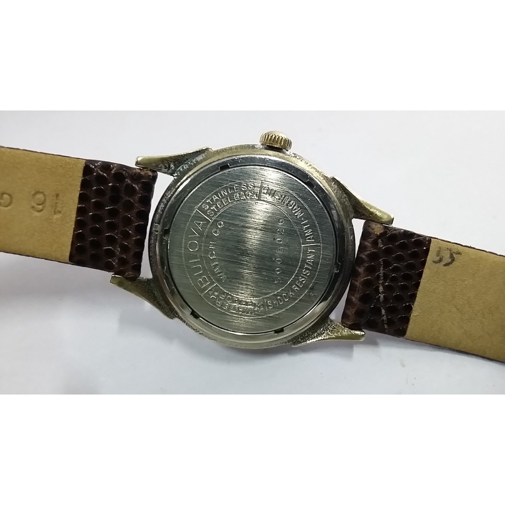 BULOVA MEN'S VINTAGE 17 JEWELS NO.56 (ไขลาน)