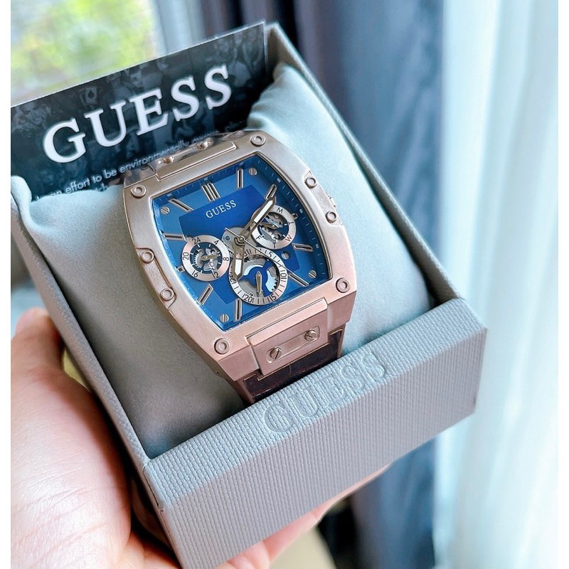 นาฬิกาผู้ชาย Guess GW0202G2 Phoenix Brown ของแท้️