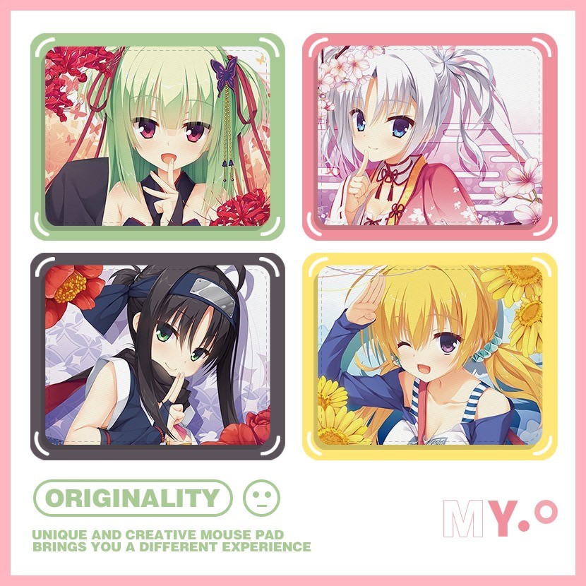 [GUYN] แผ่นรองเมาส์ Murasame Tomoke Yoshino Murasame Tomotatake Yoshino Murasame Tomtake Yoshino แผ่