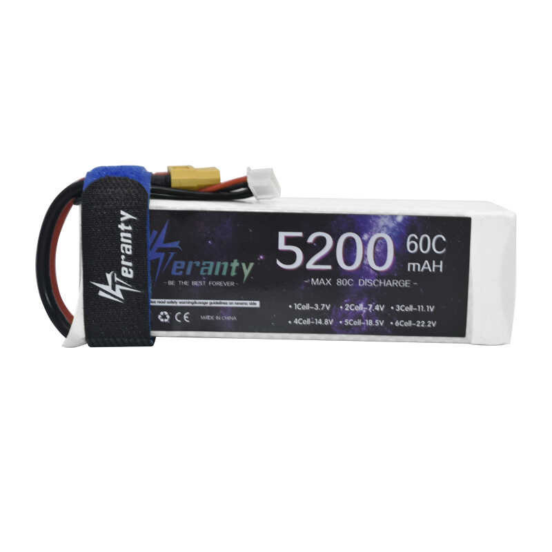 Δ แบตเตอรี่ลิเธียม 4S 1500Mah 1800Mah 2200Mah 3000Mah 4200Mah 5200Mah 6000Mah 7