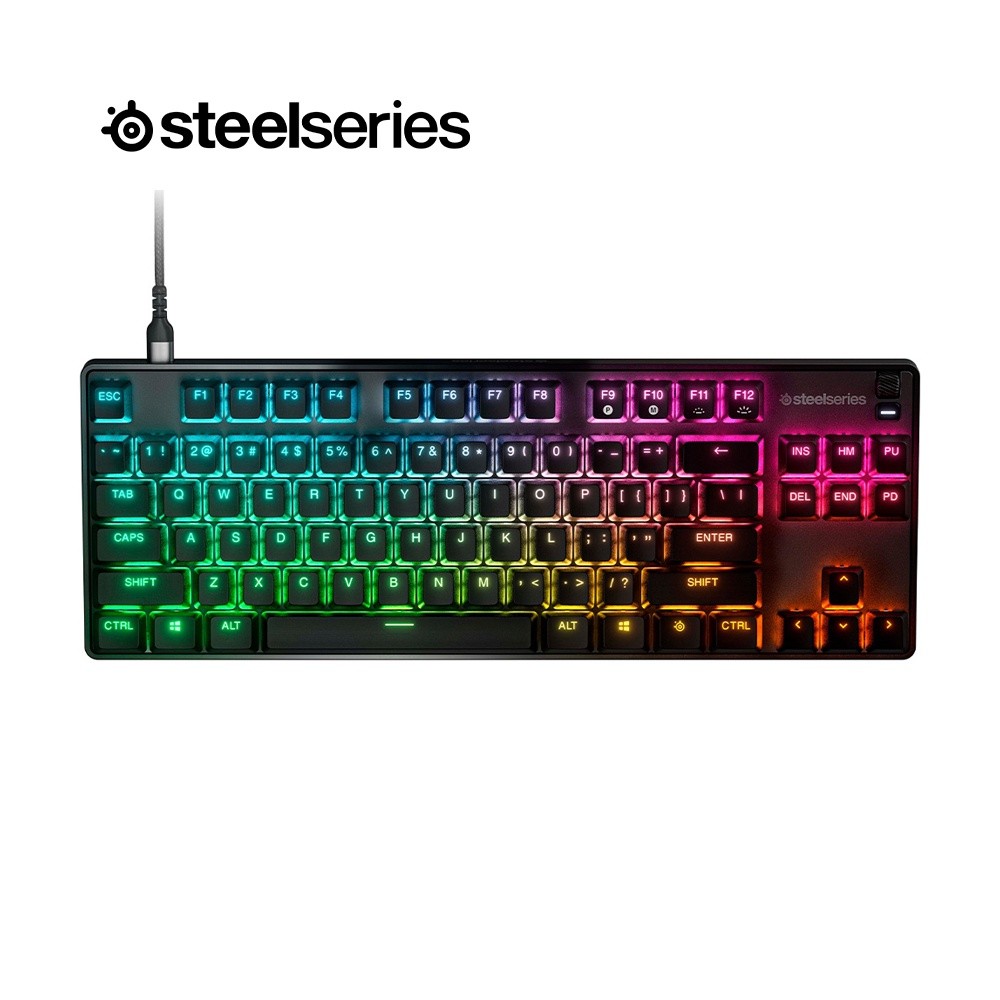 SteelSeries Apex 9 TKL Mechanical Gaming Keyboard คีย์บอร์ดเกมมิ่งแมคคานิคอลรองรับ Hot-Swap รับประก