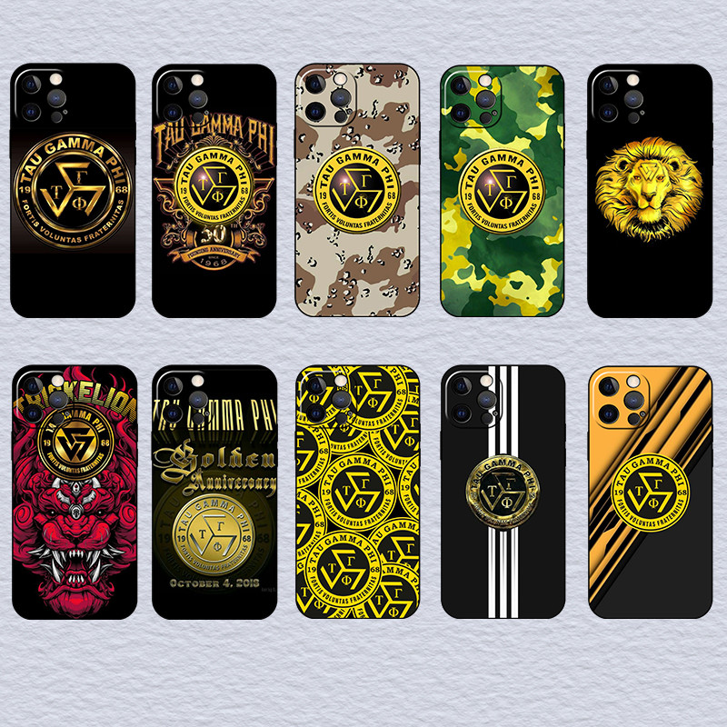 สําหรับ iPhone 5 5S 6 6S 7 8 Plus Tau Gamma Phi เคสโทรศัพท์ฝาครอบป้องกัน
