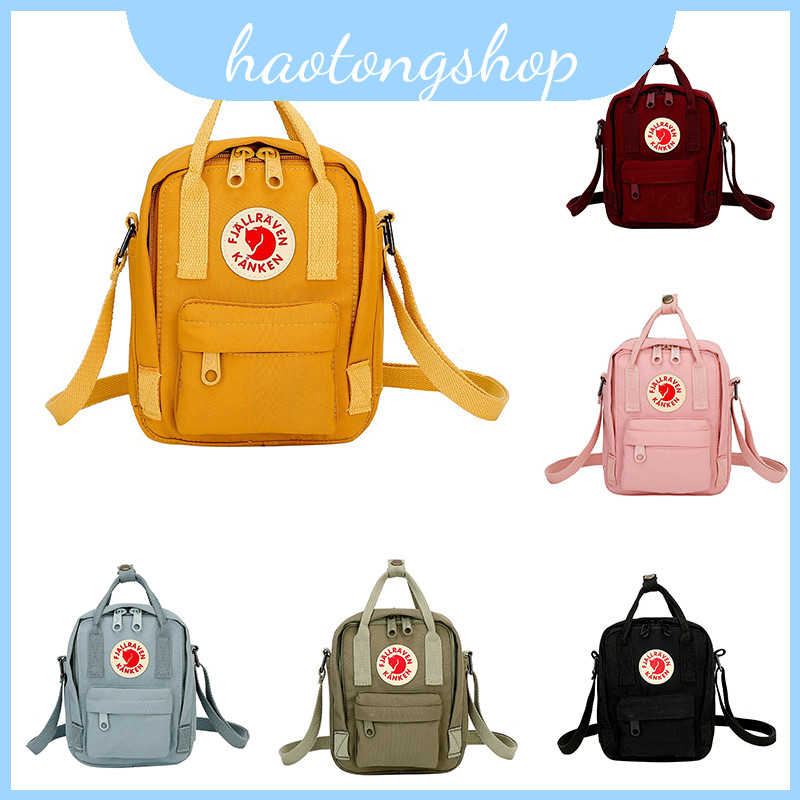 Rucksacks Unisex Kanken กระเป๋าเป้สะพายหลังผ้าใบกันน้ํากลางแจ้งความจุขนาดใหญ่