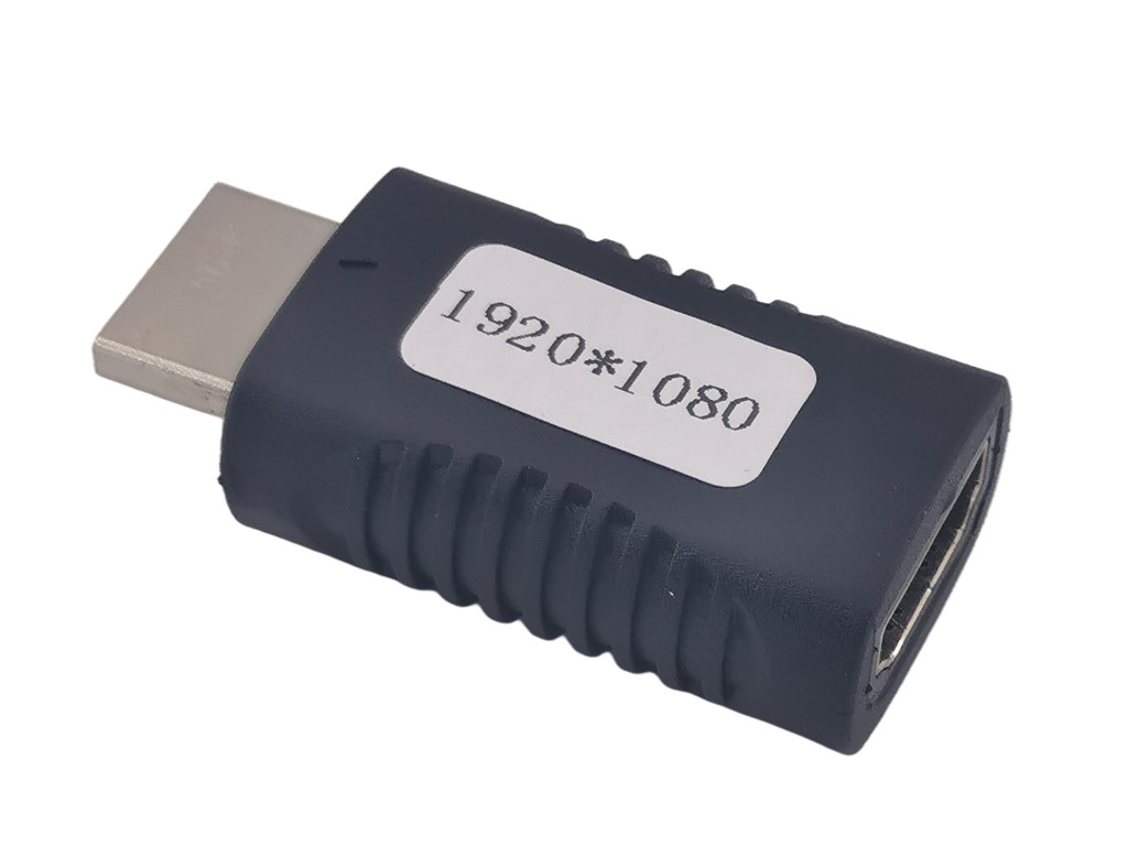 HDMI ล็อคหน้าจอสมบัติ 1080P หน้าจอจําลอง EDID แสดงสัญญาณสมบัติกราฟิกการ์ดคงที่ Decoy 4K 60HZ