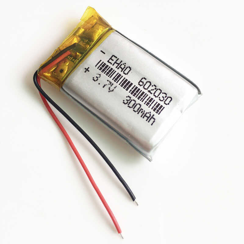 Δ 10 ชิ้น 3.7V 300Mah 602030 ลิเธียมโพลิเมอร์ Lipo แบตเตอรี่แบบ