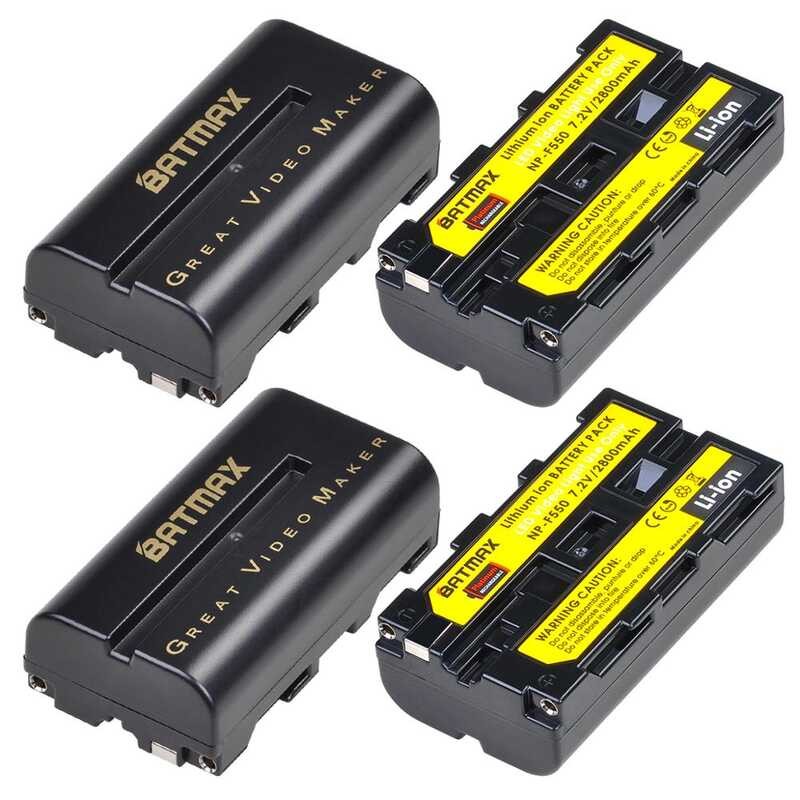 Δ Yongnuo Yn300 Yn-300 III กล้องถ่ายภาพ LED วิดีโอแบตเตอรี่ 2 ชิ้