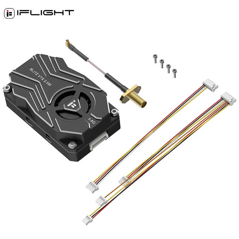 Δ Iflight BLITZ Whoop 1.6W 2.5W 2-8S เครื่องส่งสัญญาณภาพระยะไกล VTX M