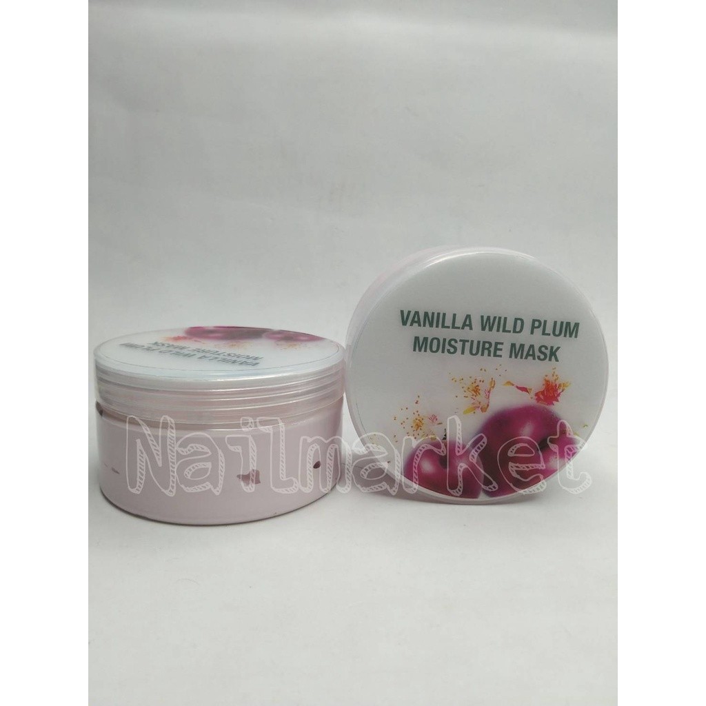 Moisture Mask มากส์ กลิ่น Vanilla wild plum Qtica ของแท้จากUSA