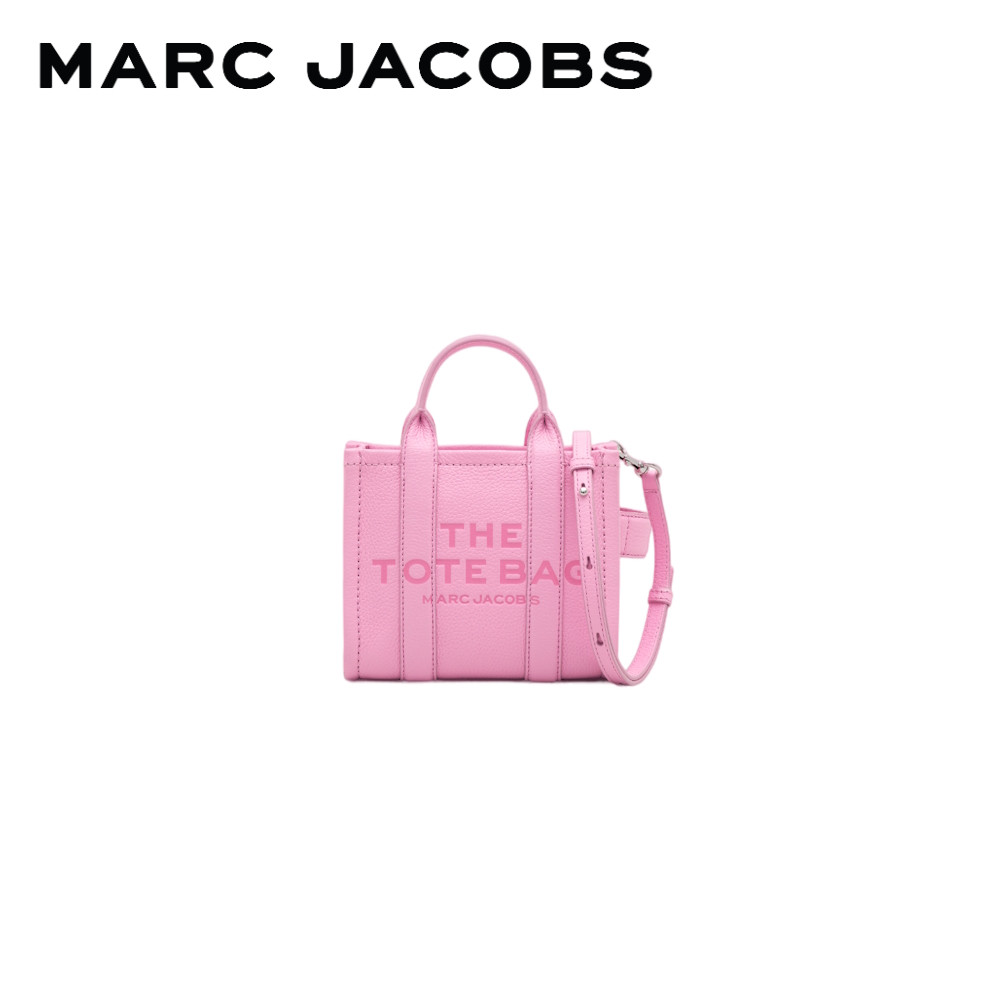 MARC JACOBS THE LEATHER MINI TOTE BAG H053L01RE22 FA23 กระเป๋าโท้ท