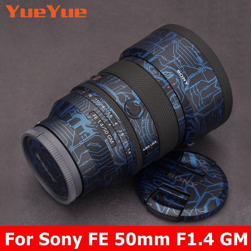 สําหรับ Sony FE 50 มม.F1.4 GM Decal ผิวไวนิลห่อฟิล์มเลนส์กล้อง Body สติกเกอร์ป้องกัน 50 1.4 F/1.4 1.