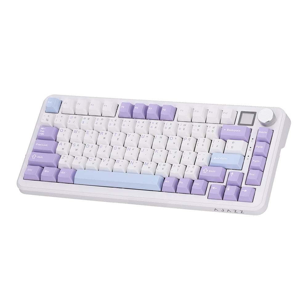 WIRELESS KEYBOARD คีย์บอร์ดไร้สาย AJAZZ AK820MAX LCD MAGNETIC SWTICH EDITION MAGNETIC SWITCH RGB EN
