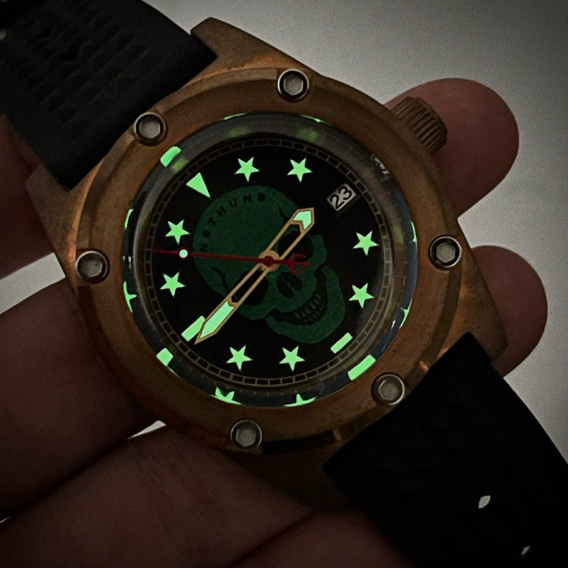 นาฬิกา Nethuns Scuba500 Bronze - SB542 Skull