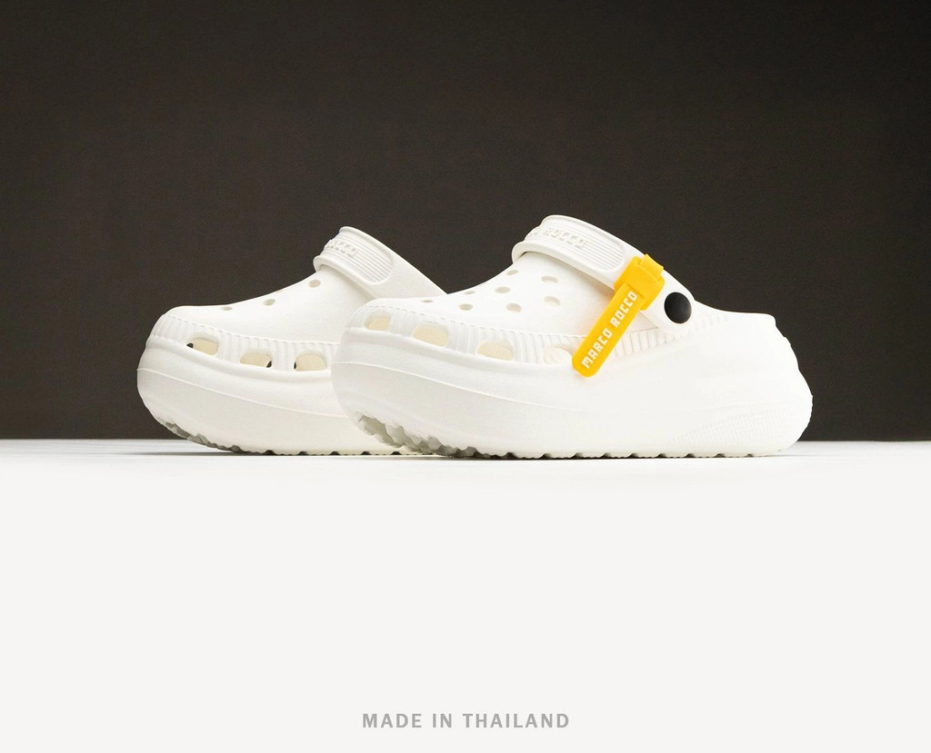 ♞,♘,♙Marco Rocco Thailand นำเข้ารองเท้ารูสำหรับผู้หญิง 5 ซม JFA