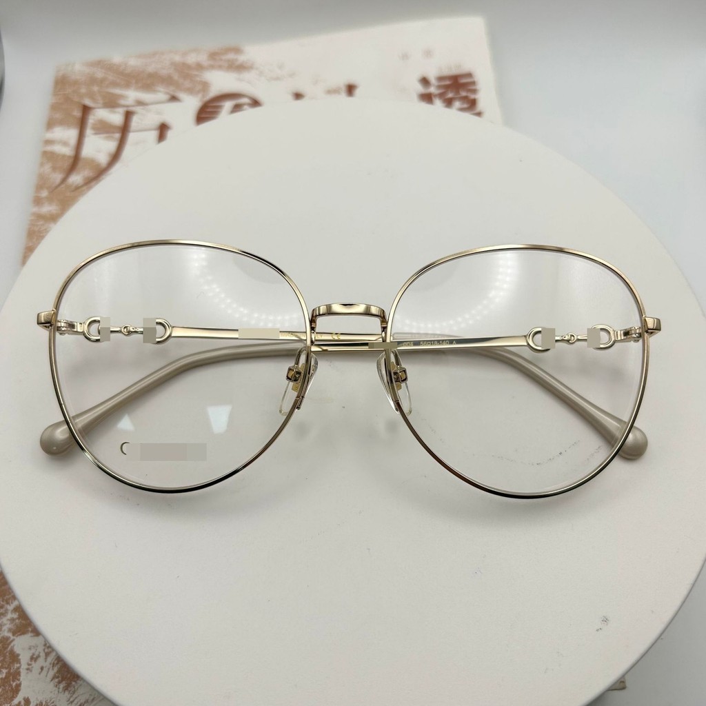 12J7 GU/// Men's and Women's Frame Glasses Myopia Glasses Frame Plane Glasses