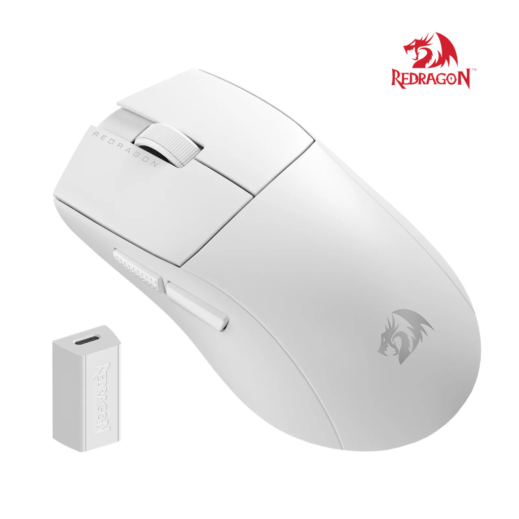 Redragon เมาส์ไร้สาย 4K M916 PRO K1NG 4K 3-Mode Wireless Gaming Mouse สินค้าส่งจากไทย