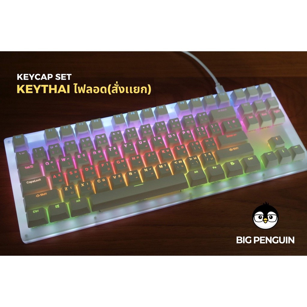 [โค้ดคุ้มลด 20%] Womier K87 hotswap คีย์บอร์ด พร้อมส่ง Mechanical Keyboard Womier 87