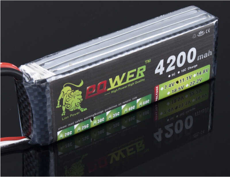 Δ 3S Li-Ion แบตเตอรี่แบบชาร์จไฟได้ 1500Mah 2200Mah 5200Mah