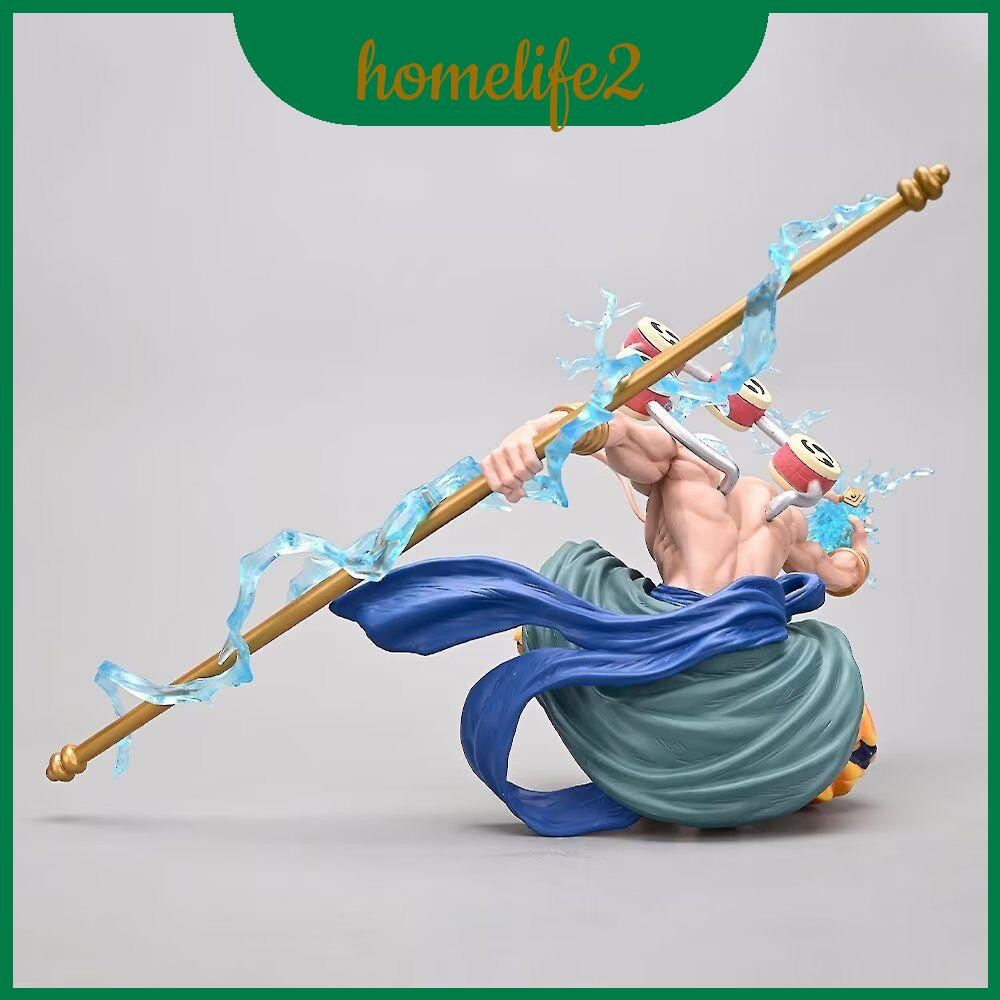 Remarkable Piece One Gk Thunder God Enel Pvc Three Headed Action สําหรับนักสะสมรูป