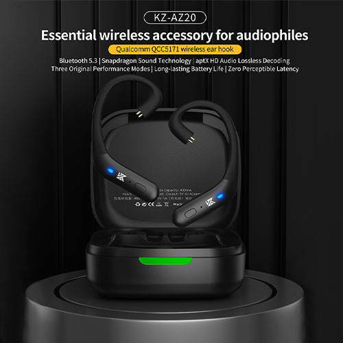 KZ AZ20 Module Bluetooth 5.3 อัพเกรดหูฟังให้ไร้สาย สายอัพเกรด โมดูลบลูทูธ HIFI ชิป QCC5171 Bluetoot