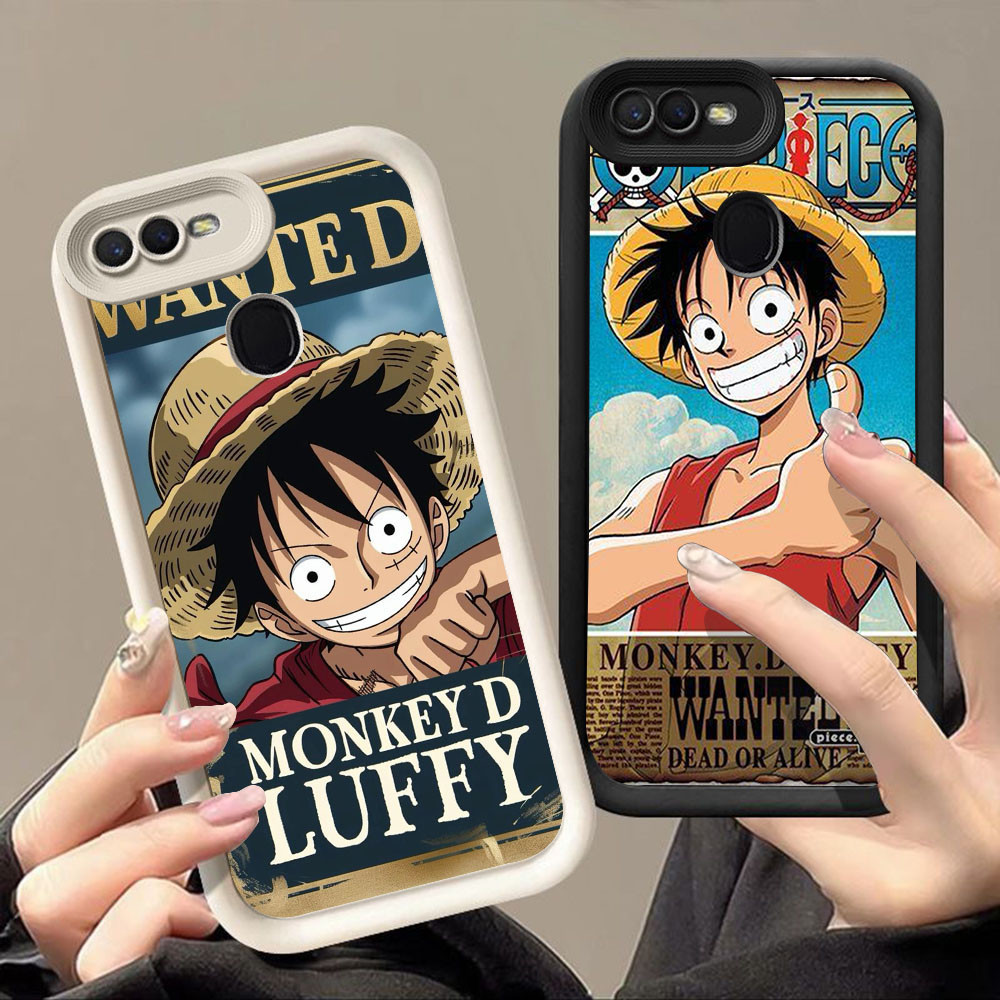 สําหรับ OPPO Realme A12 A12s F7 C2 F9 C2s A5S A5 A1K A11K A12E A7 A3S Pro Q-93 Luffy