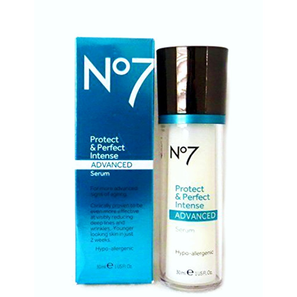 ในสต็อก Boots No 7 Protect & Perfect Intense Advanced Serum Bottle 30ml / 1oz