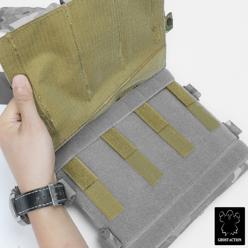 Ghost Action IDOGEAR ยุทธวิธีด้านหน้าแผงกระเป๋าสําหรับ FCSK3.0 FCPC V5 เสื้อกั๊ก 6512 - รูปที่ 3