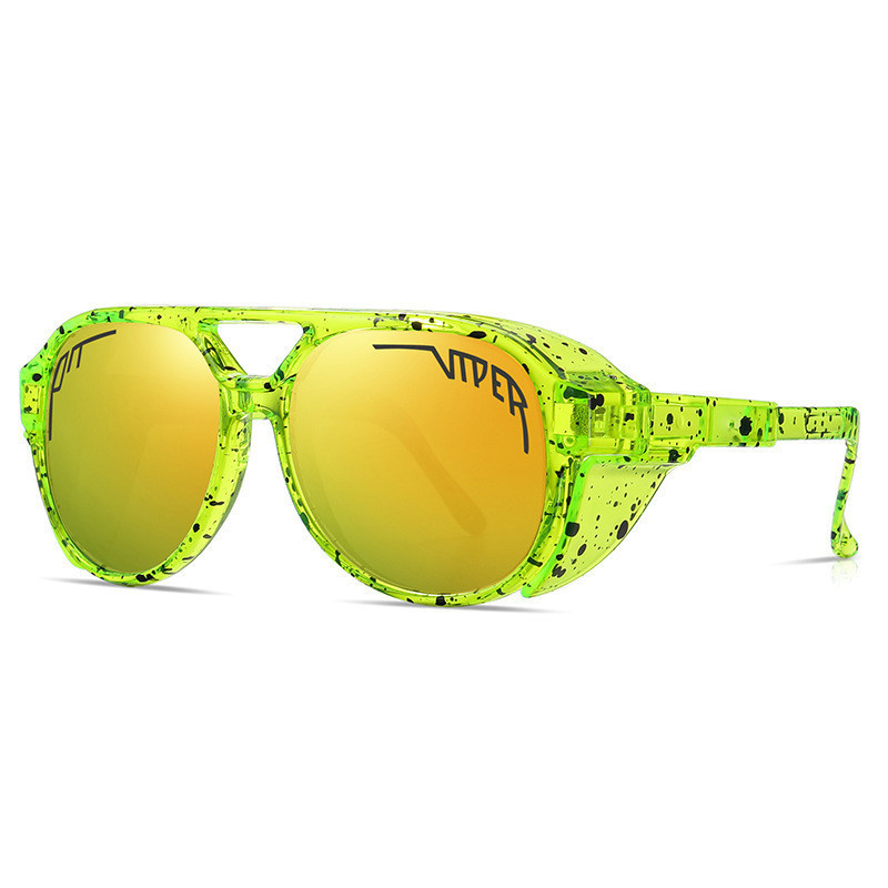 ใหม่ PIT Viper Cross-border Punk windproof แว่นตาโพลาไรซ์แว่นตากันแดดกีฬากลางแจ้ง Viper แว่นตากันแด