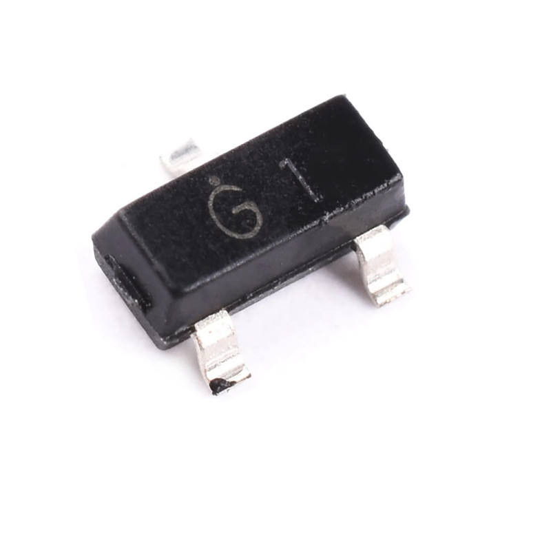 5551 2N5551 การพิมพ์สกรีนผ้าไหม G1 MMBT5551LT1G NPN Patch Triode SOT-23 (50 ชิ้น)