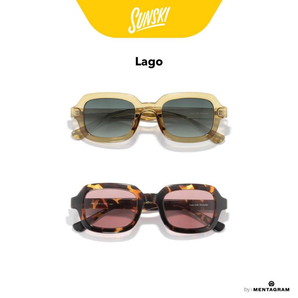 SUNSKI รุ่น Lago แว่นตากันแดด รักษ์โลก ดีต่อคุณ และดีต่อโลก รุ่น Lago