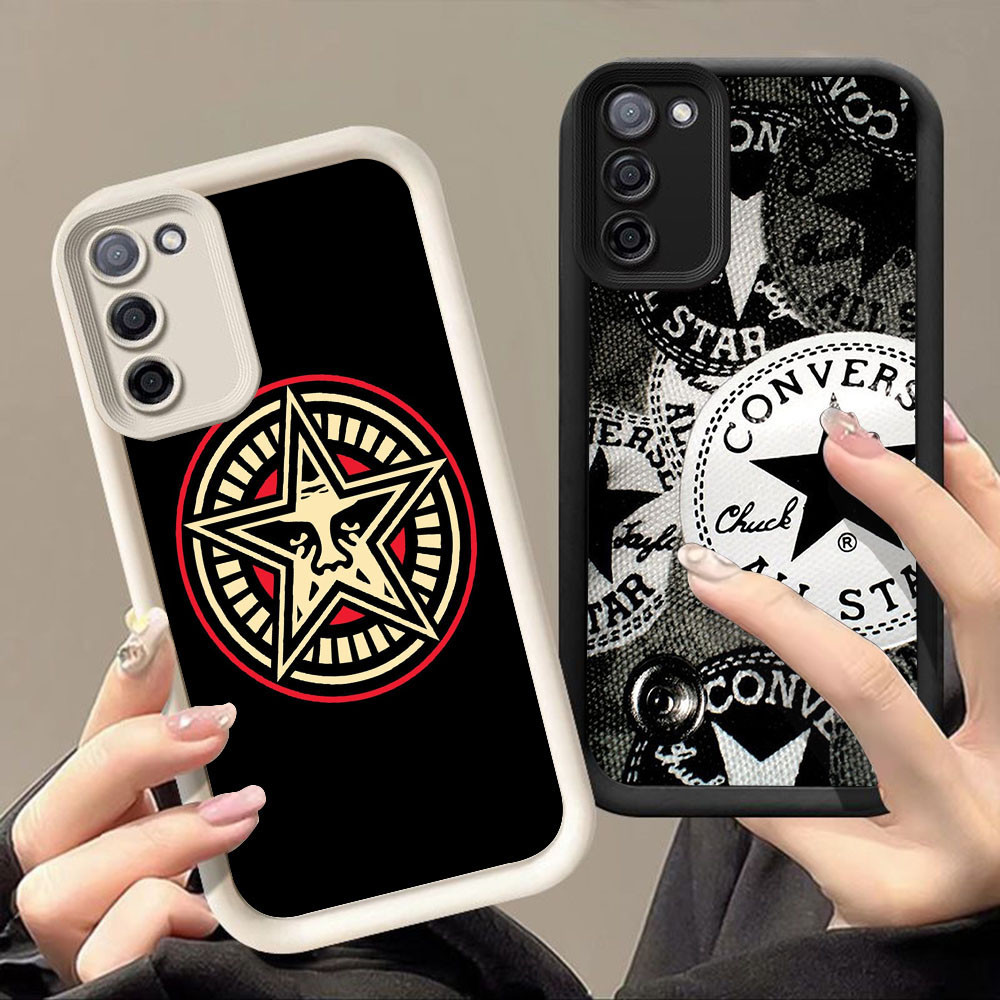 เคสสําหรับ Samsung A10 A72 M07 F07 J2 M30S J4 J7 J6 A7 M21 Prime Plus Pro 5G Q-76 CON ดาว