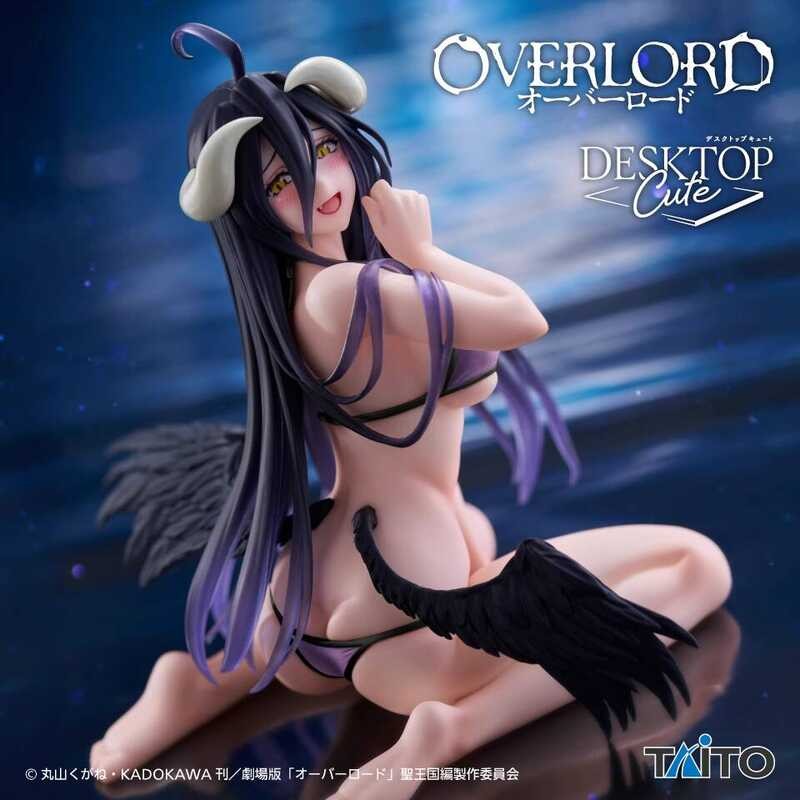 [] TAITO Desktop Cute OVERLORD Albedo ชุดว่ายน้ํารูปทิวทัศน์สีม่วง